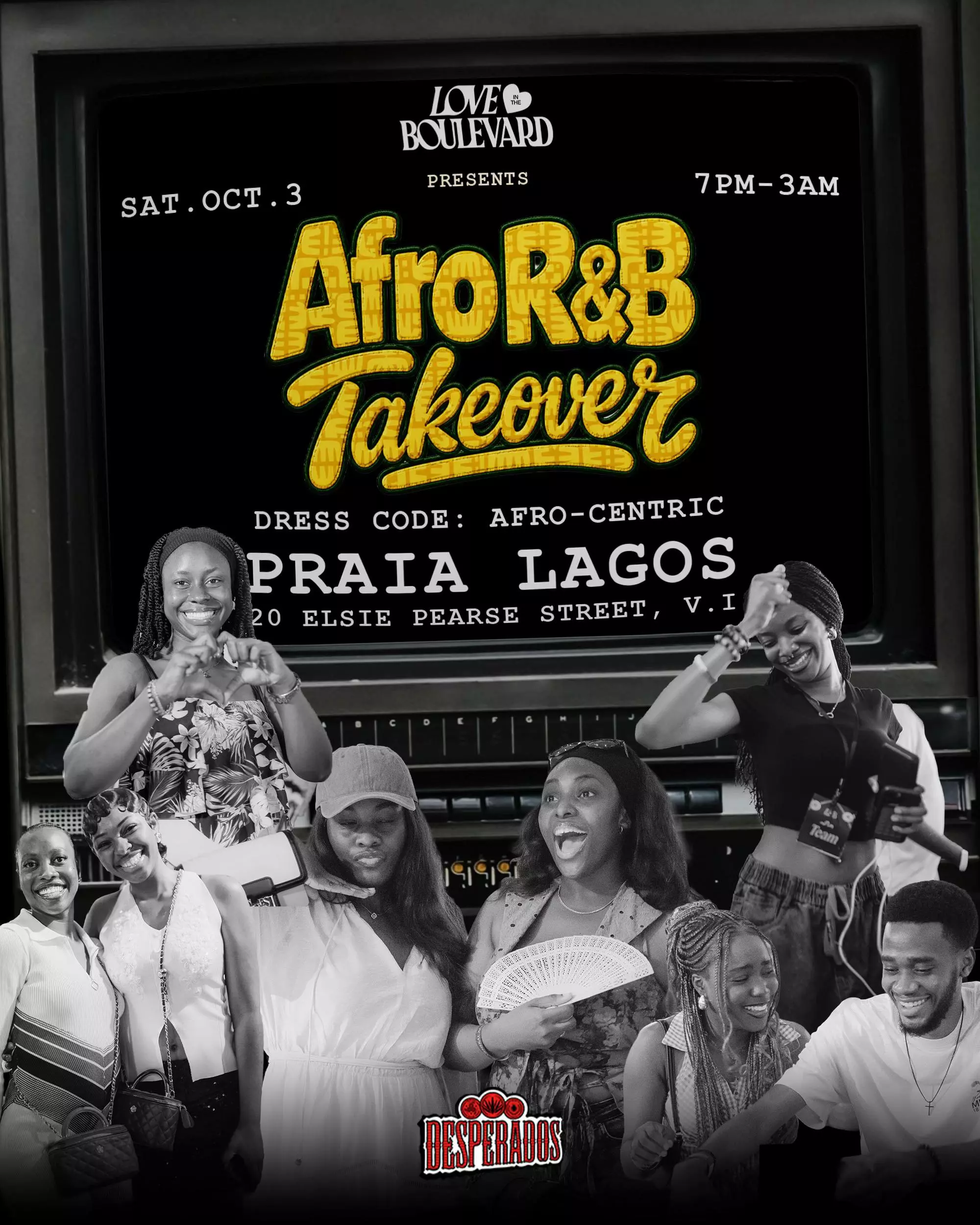 AFRO R&B TAKEOVER BY LOVE IN THE BOULEVARD