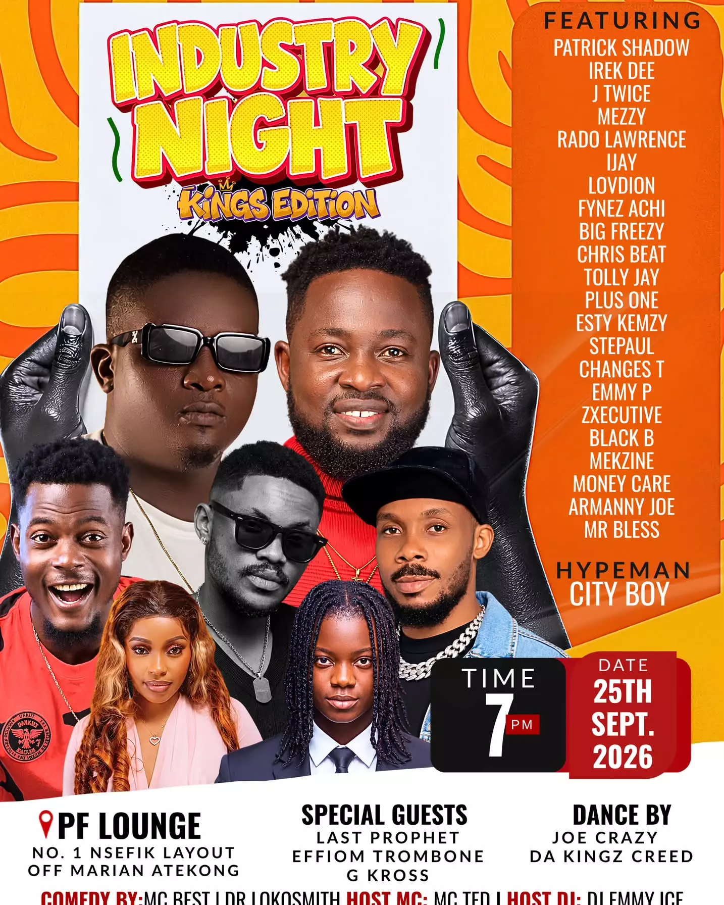 INDUSTRY NIGHT – KINGS EDITION