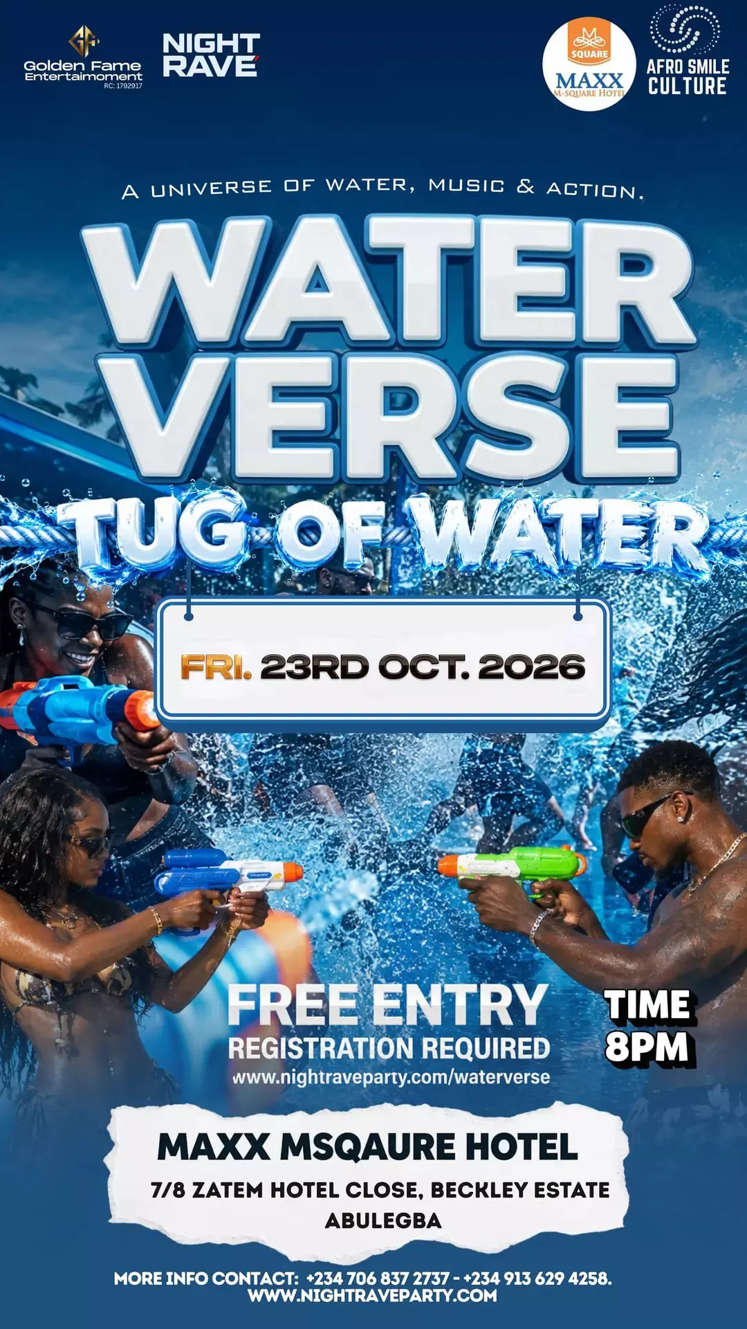 WATERVERSE: TUG OF WATER