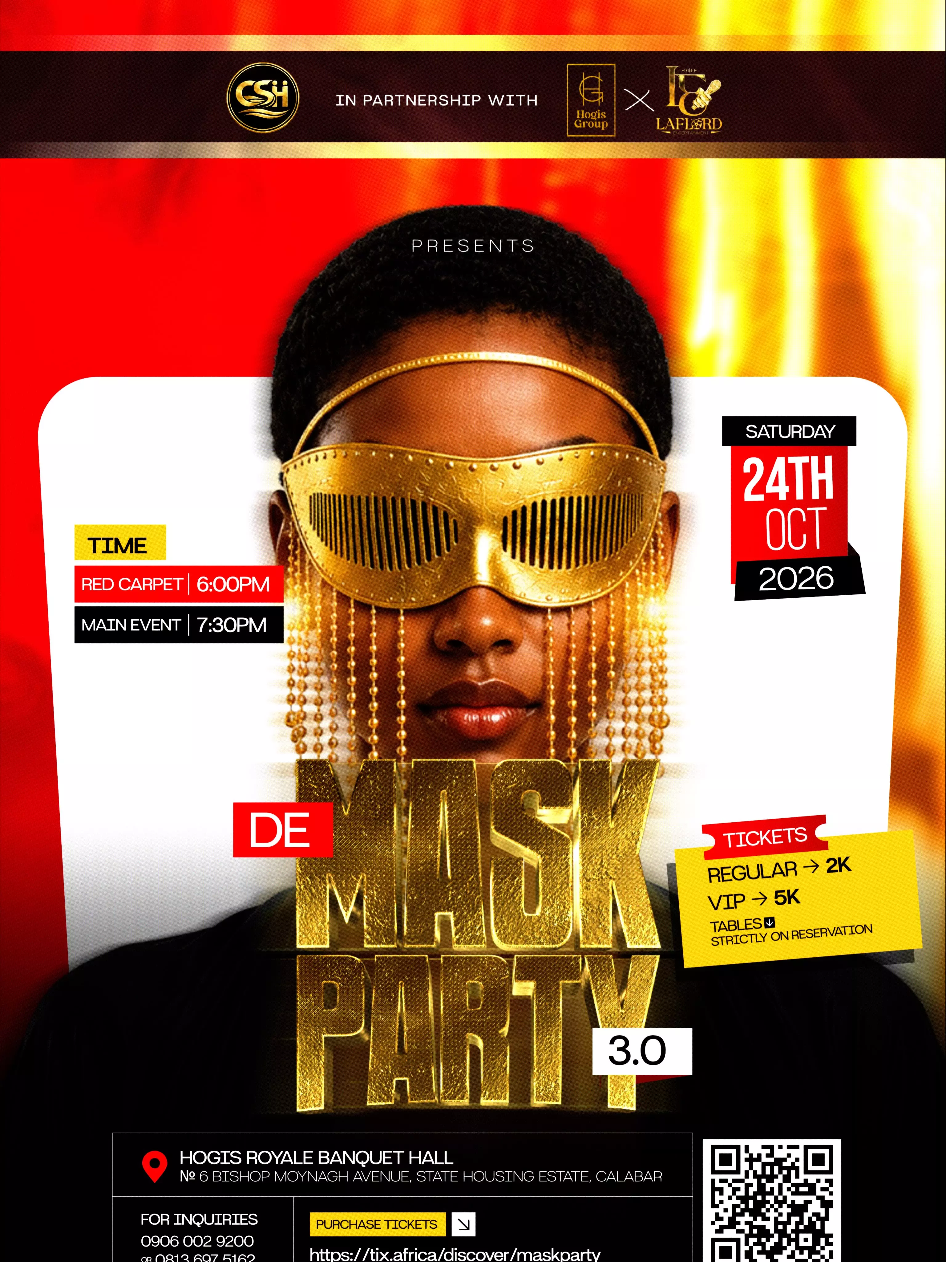 DE MASK PARTY 3.0