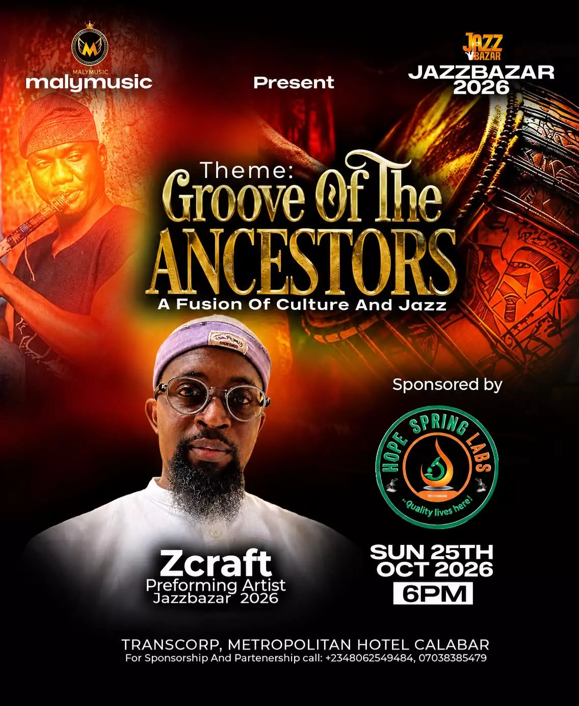 GROOVE OF THE ANCESTORS — JAZZBAZAR 2026