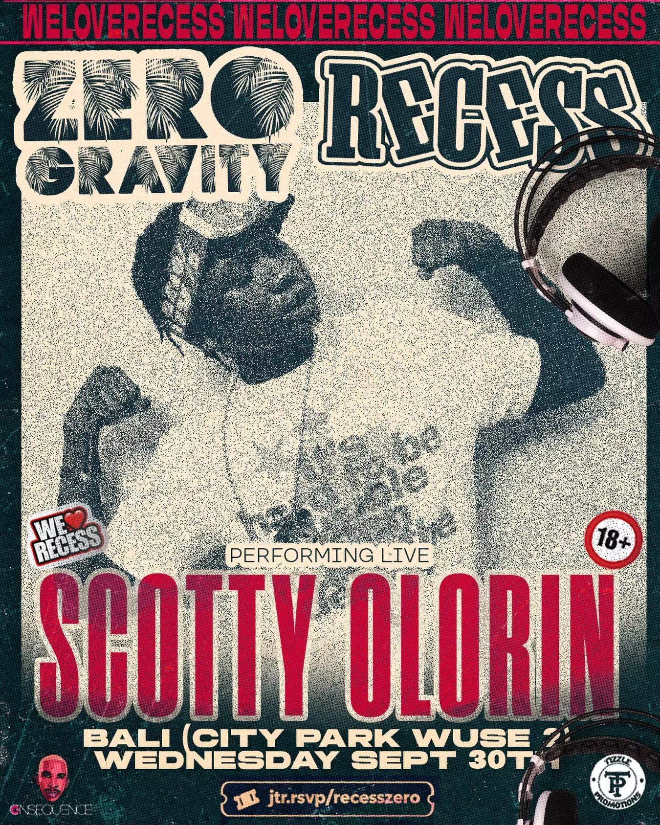 SCOTTY OLORN LIVE AT BALI CITY PARK — WELOVE RECESS