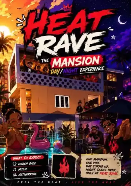 HEAT RAVE — THE MANSION EXPERIENCE