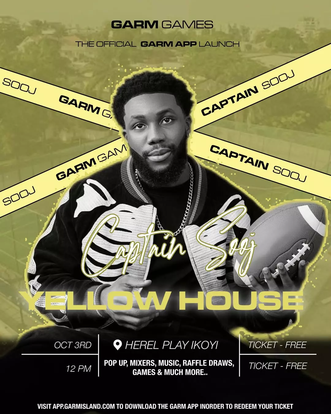 GARM GAMES — YELLOW HOUSE WITH CAPTAIN SOOJ
