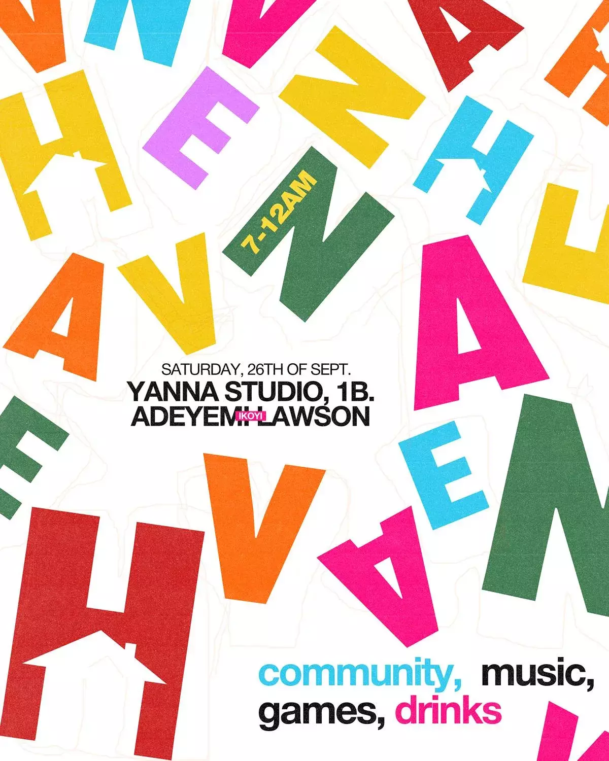 EDITION 5 — COMMUNITY, MUSIC, GAMES & DRINKS