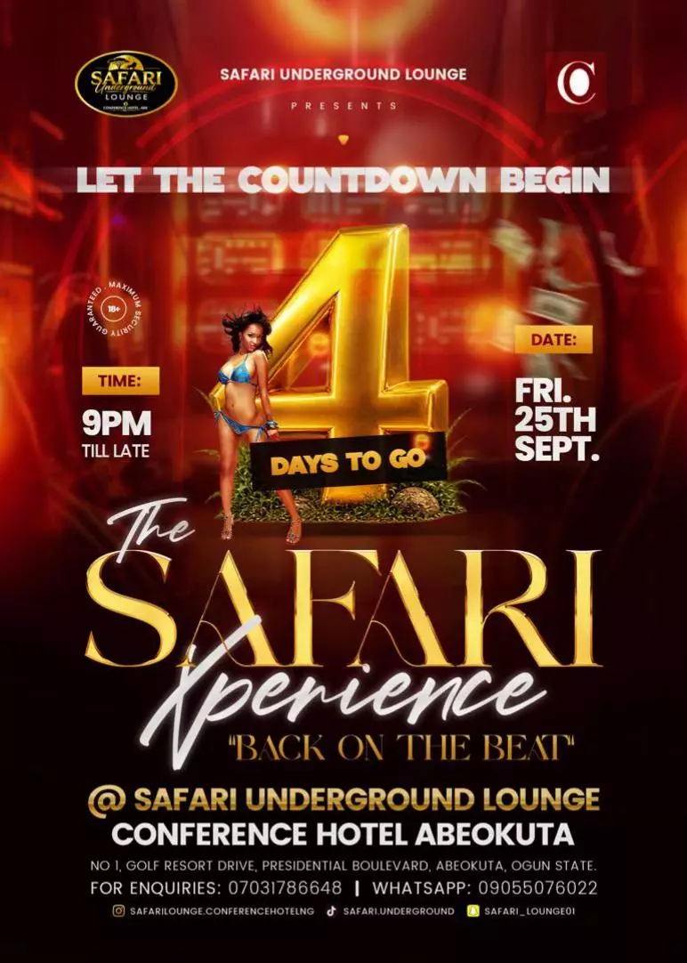 THE SAFARI EXPERIENCE — “BACK ON THE BEAT”