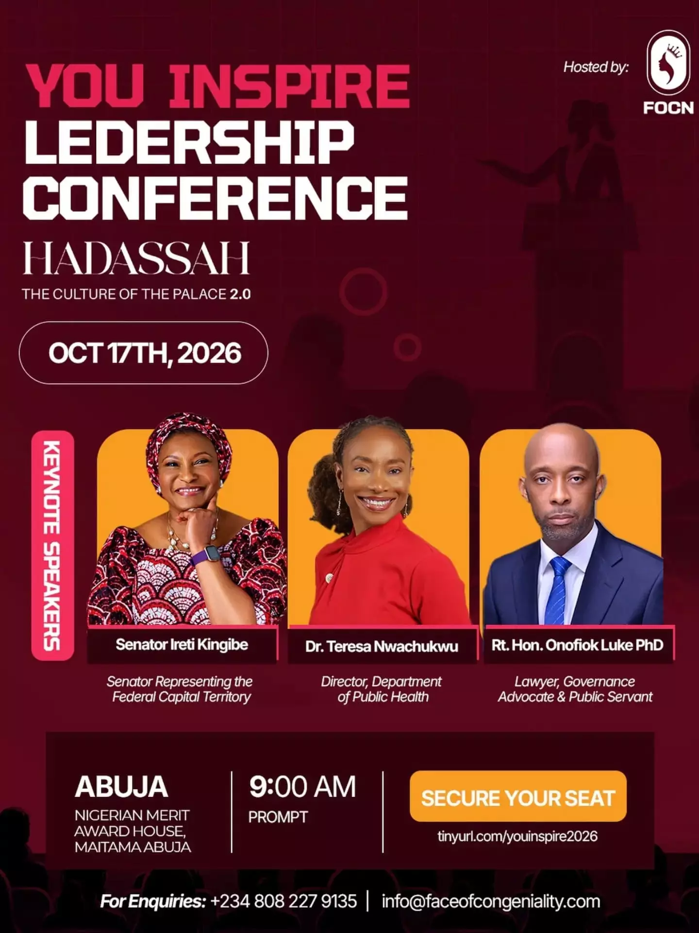 YOU INSPIRE LEADERSHIP CONFERENCE 2026