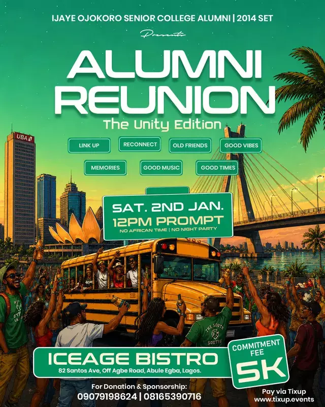 ALUMNI REUNION — THE UNITY EDITION