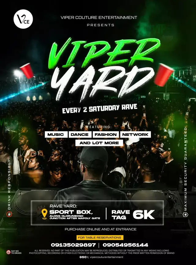 VIPER YARD BY VIPER COUTURE