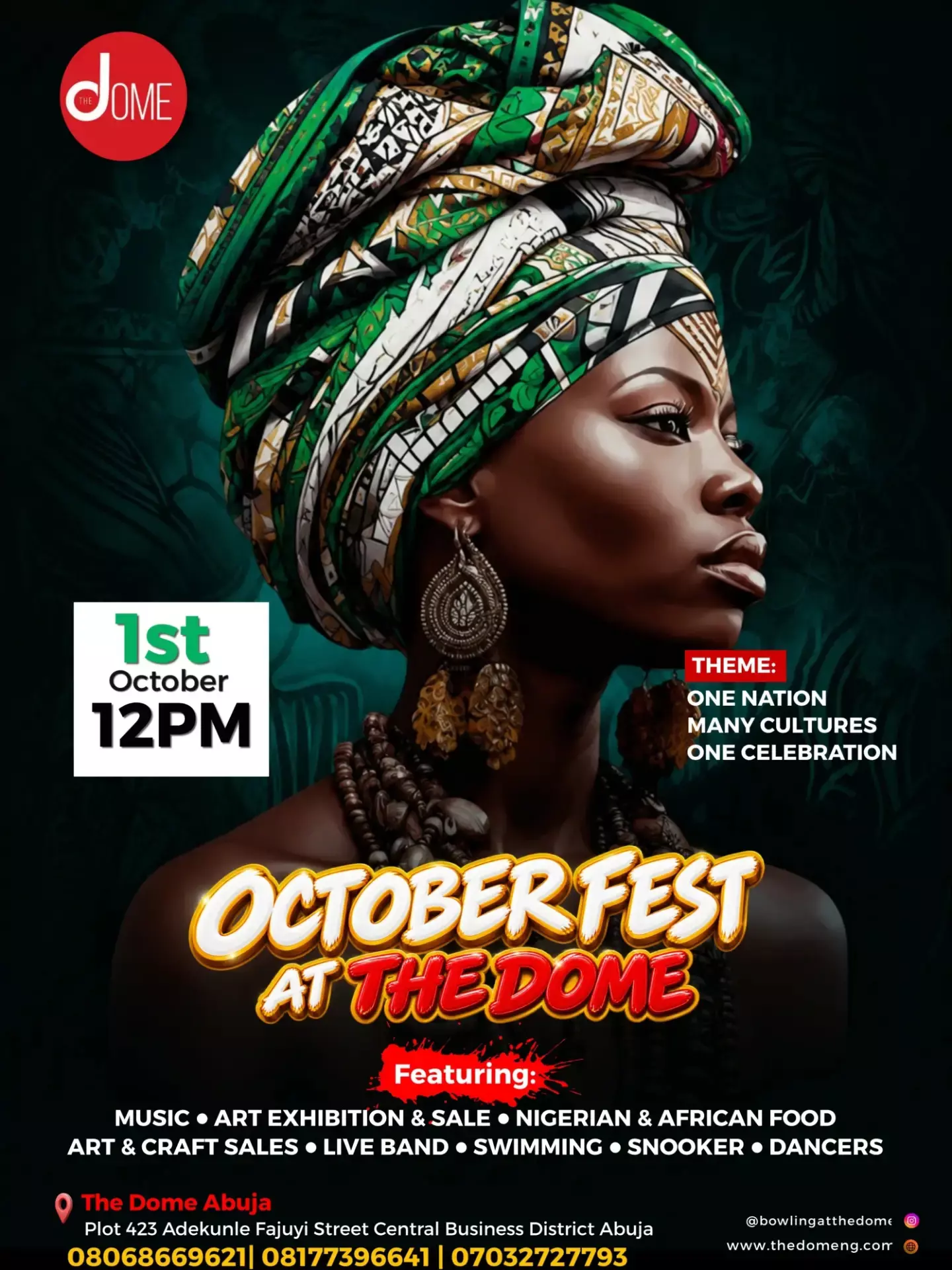OCTOBERFEST AT THE DOME ABUJA