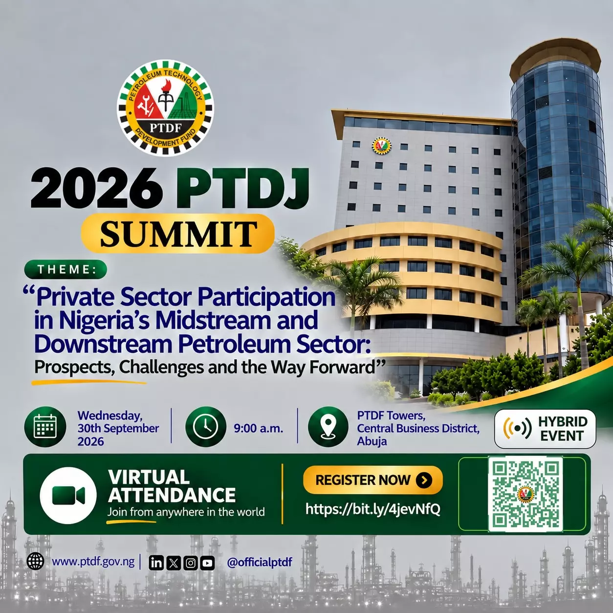2026 PTDF SUMMIT — PETROLEUM TECHNOLOGY DEVELOPMENT FUND (PTDF)