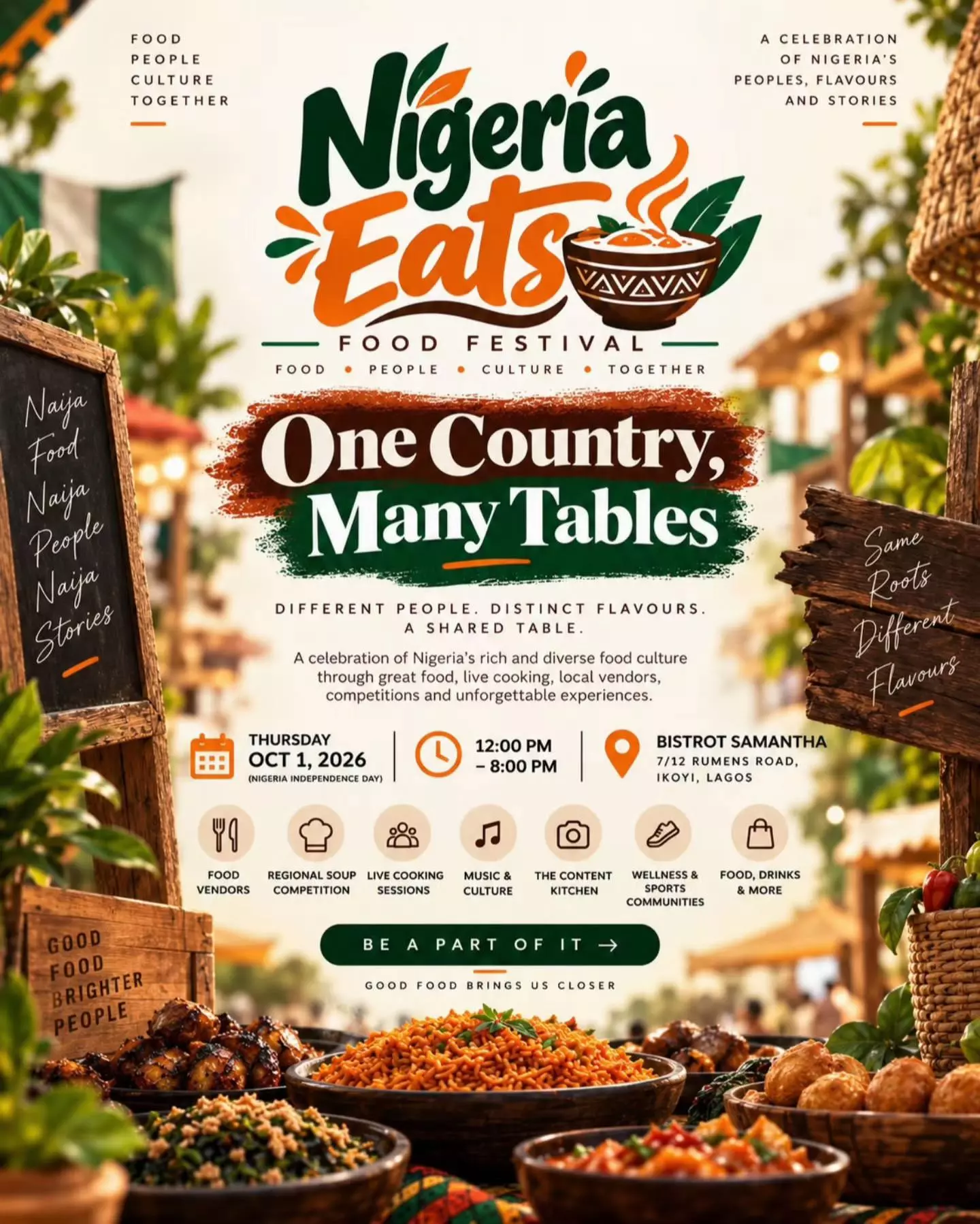 NIGERIA EATS! — AN INDEPENDENCE DAY FOOD FESTIVAL