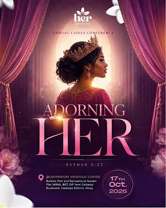 ADORNING HER – HER INITIATIVE ANNUAL LADIES CONFERENCE 2026