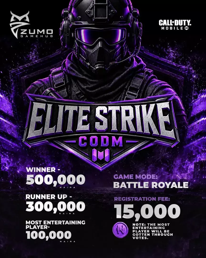 ELITE STRIKE CODM TOURNAMENT — ZUMO GAME HUB