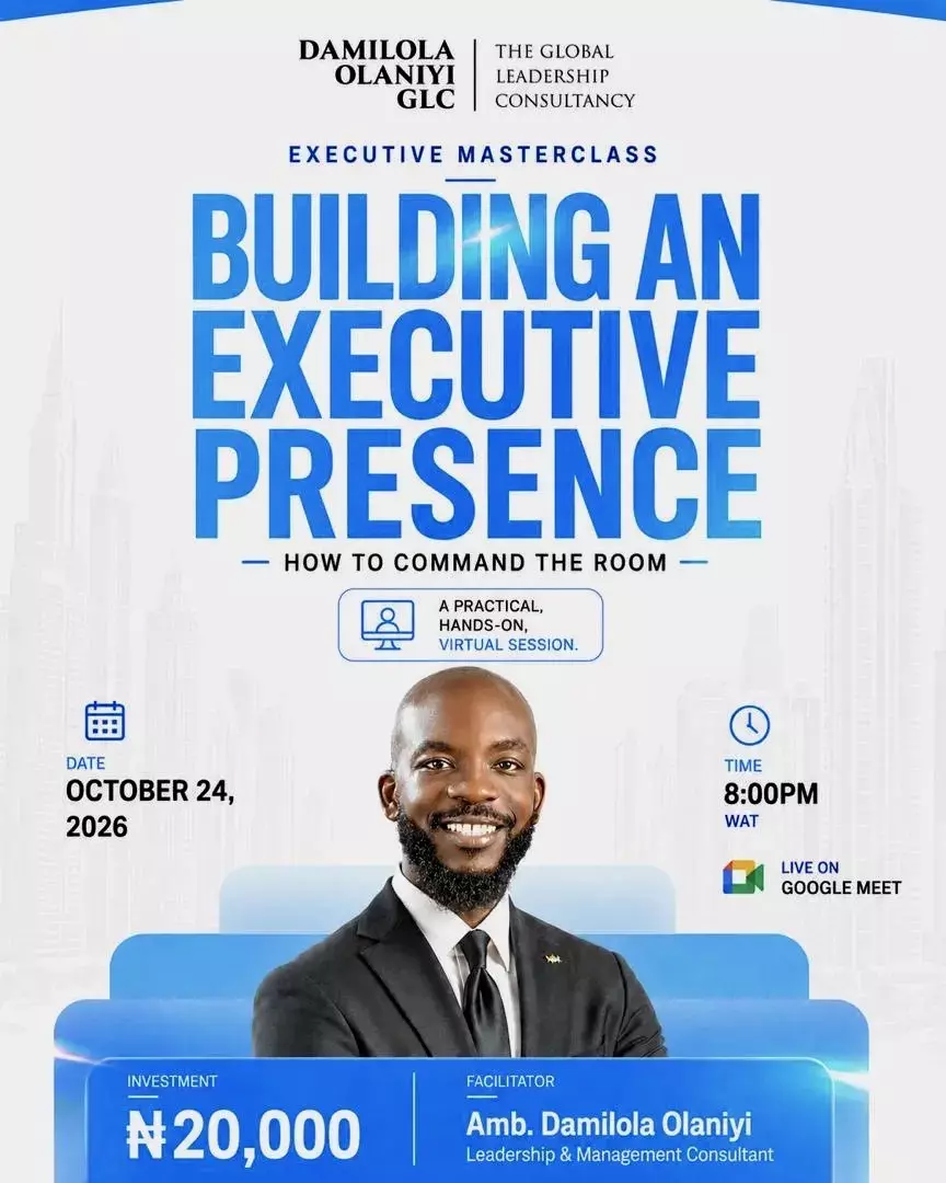 BUILDING AN EXECUTIVE PRESENCE: COMMAND THE ROOM