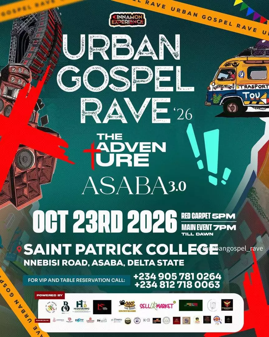 URBAN GOSPEL RAVE ’26 – THE ADVENTURE