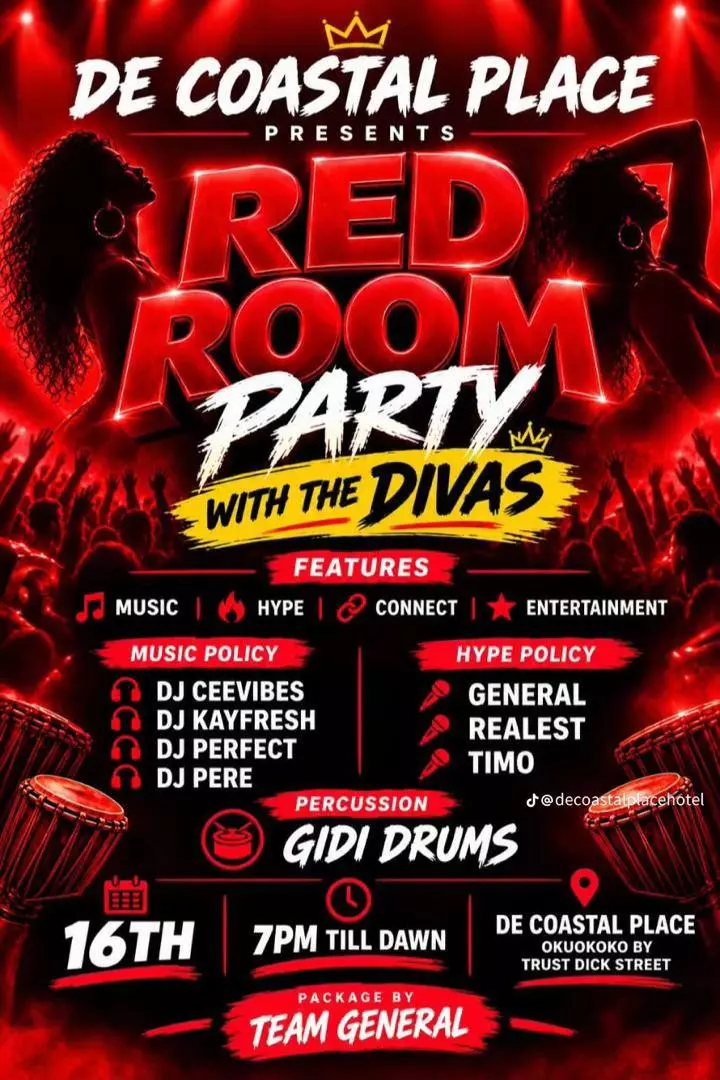 RED ROOM PARTY WITH THE DIVAS