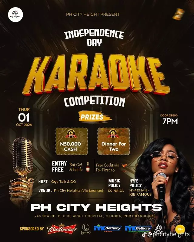 INDEPENDENCE DAY KARAOKE COMPETITION