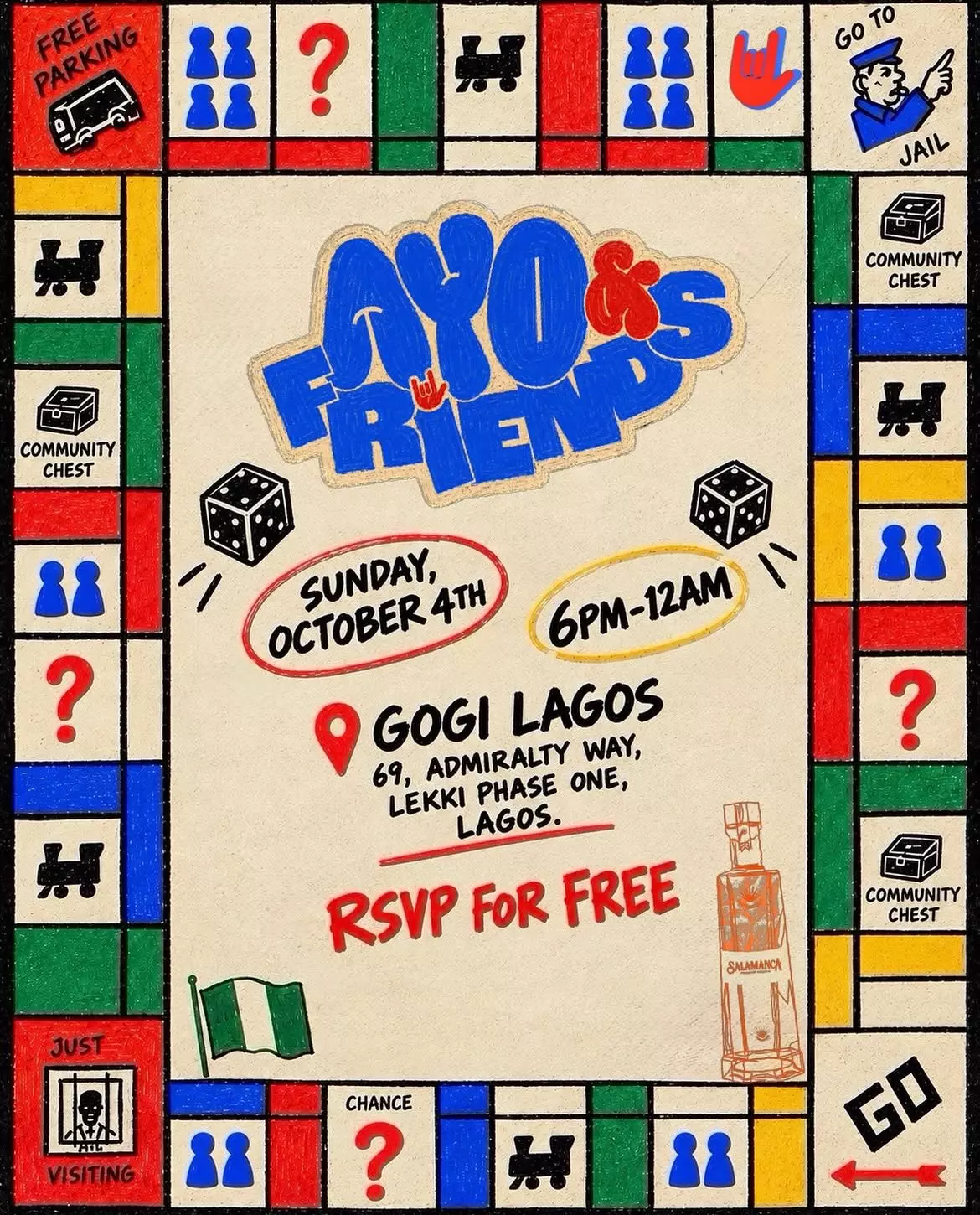 AYO & FRIENDS — LAGOS