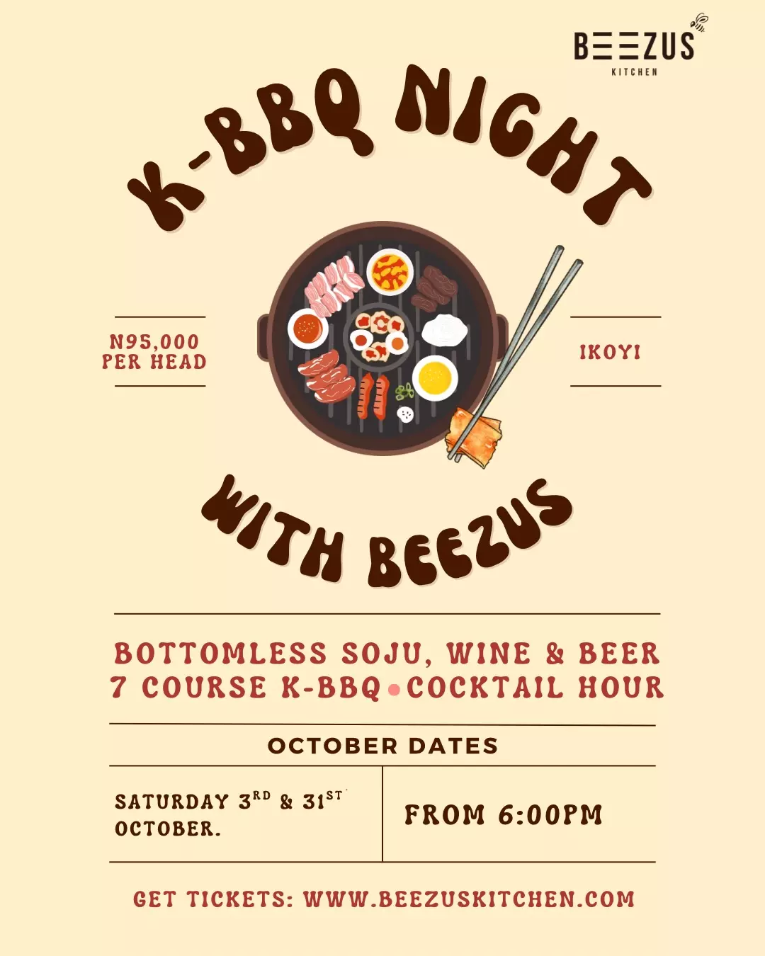 K-BBQ NIGHT WITH BEEZUS KITCHEN