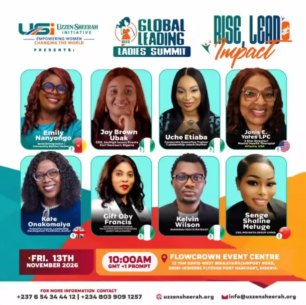 GLOBAL LEADING LADIES SUMMIT 2026 — PORT HARCOURT