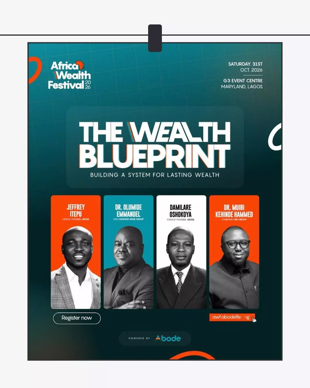 AFRICA WEALTH FESTIVAL 2026