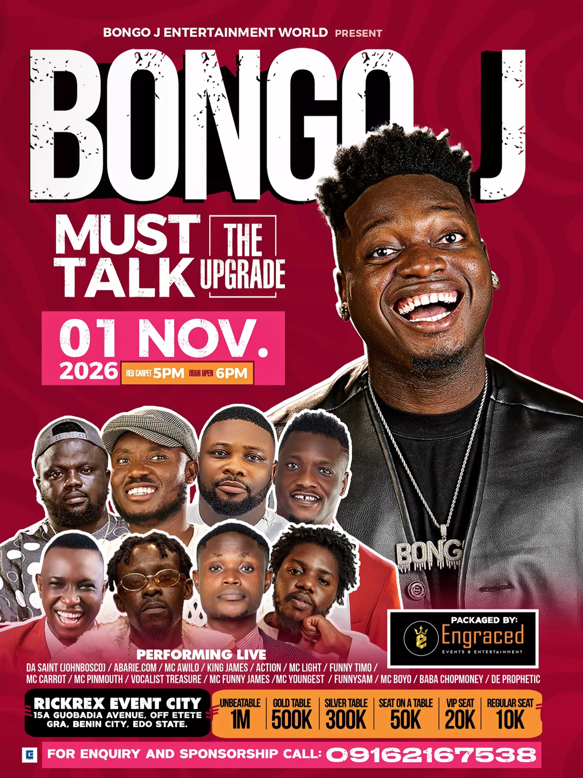 BONGO J MUST TALK – THE UPGRADE