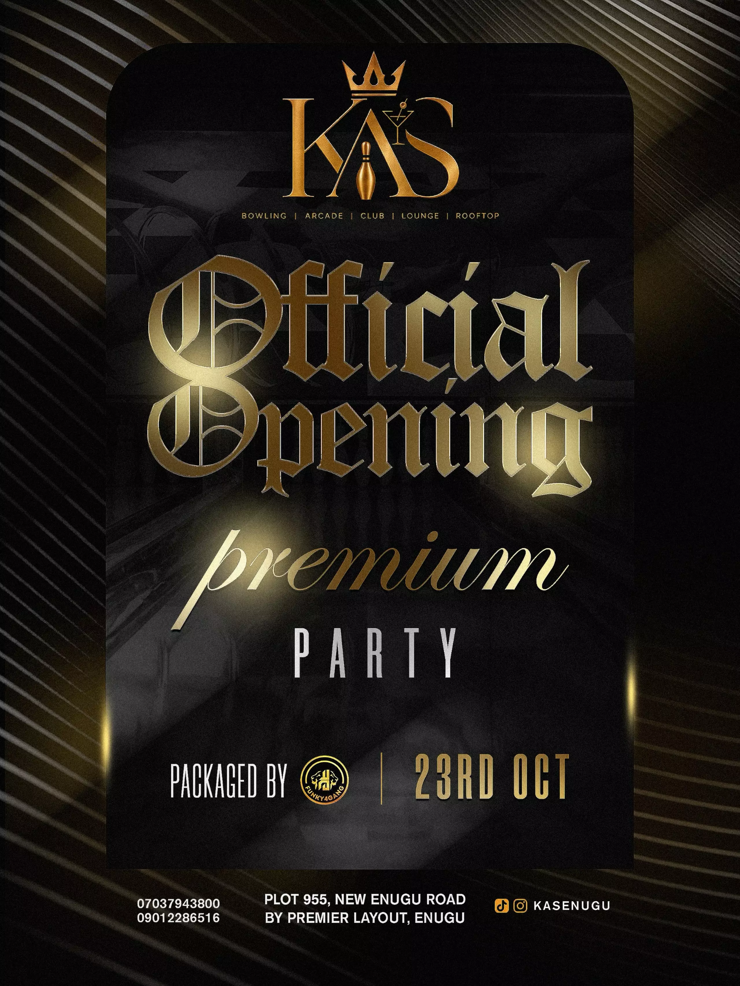 KAS OFFICIAL OPENING PREMIUM PARTY