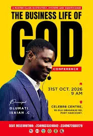 THE BUSINESS LIFE OF GOD CONFERENCE