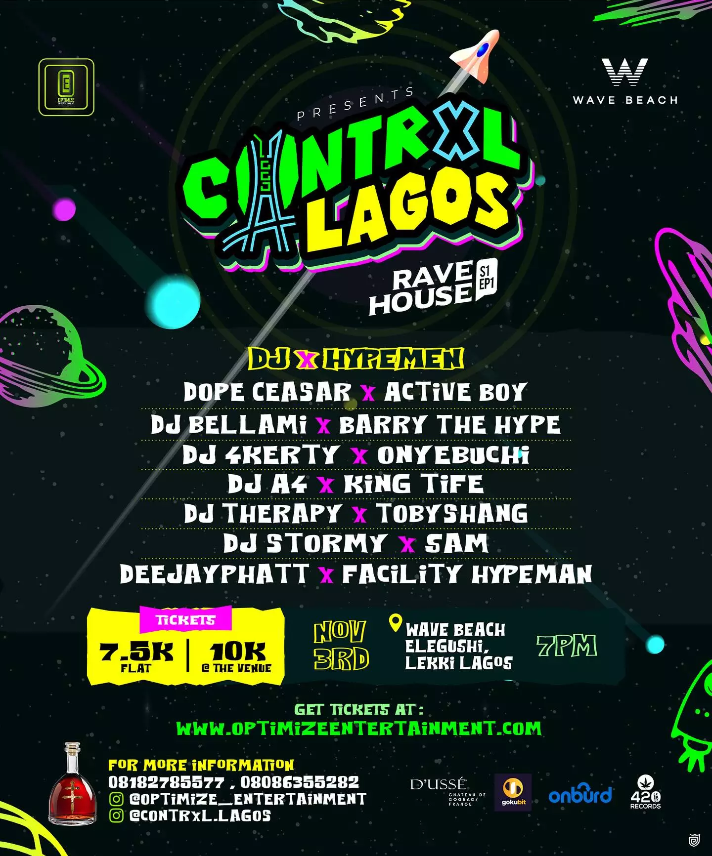CONTRXL LAGOS – RAVE HOUSE