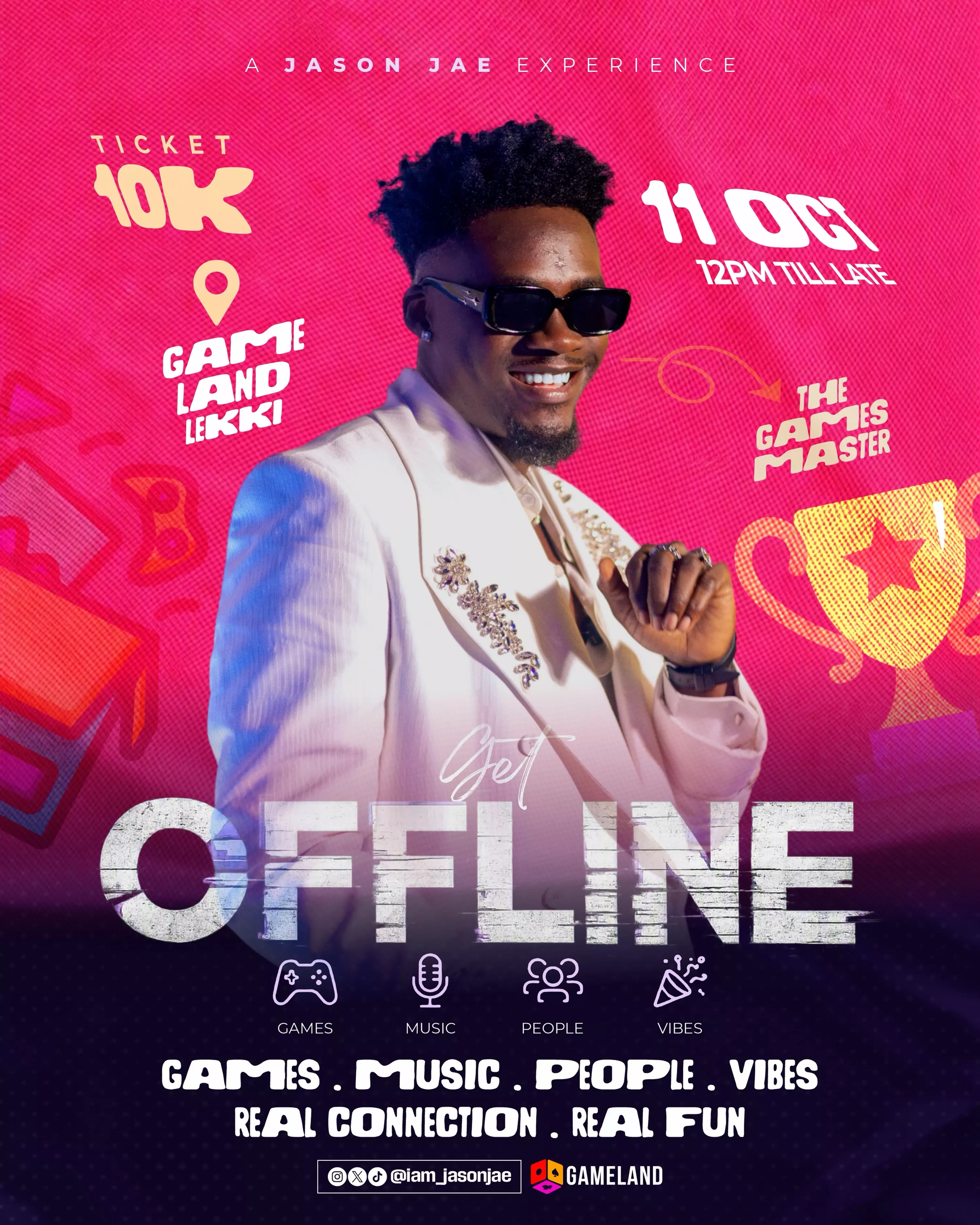 GET OFFLINE — A JASON JAE EXPERIENCE
