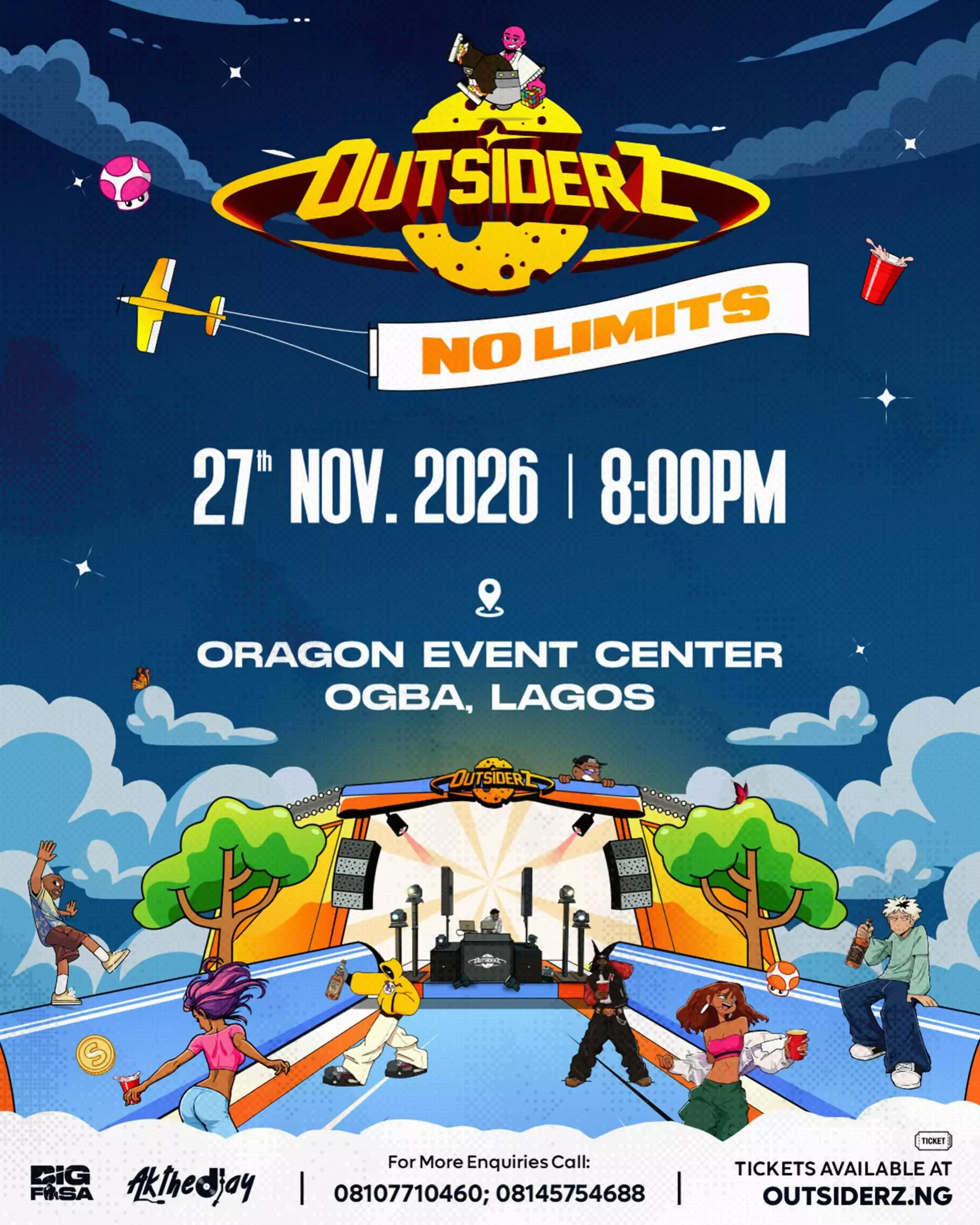 OUTSIDER PRESENT NO LIMITS