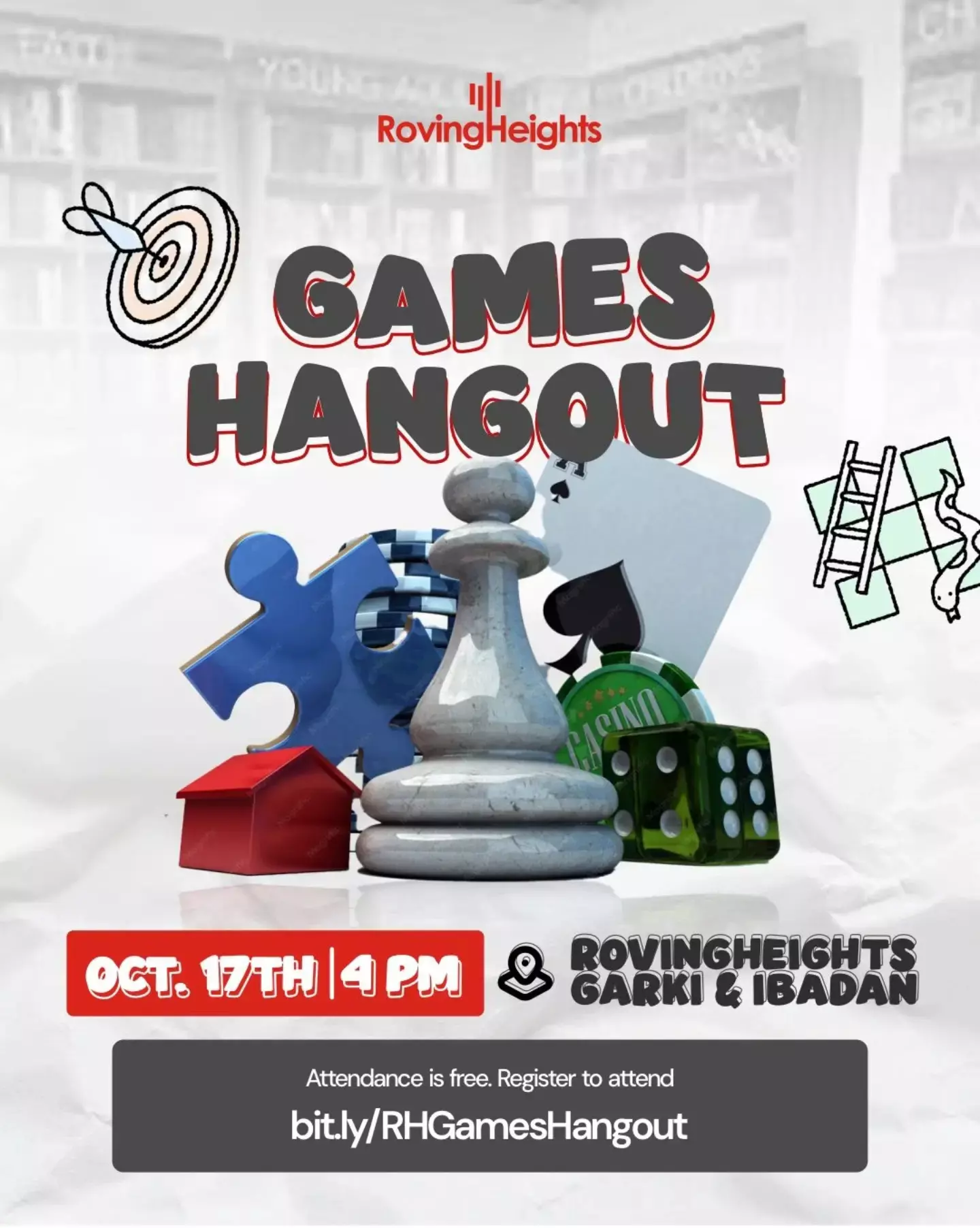 ROVING HEIGHTS GAMES HANGOUT