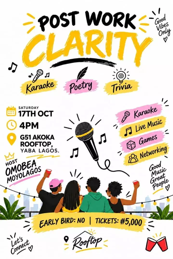 POST WORK CLARITY – AKOKA