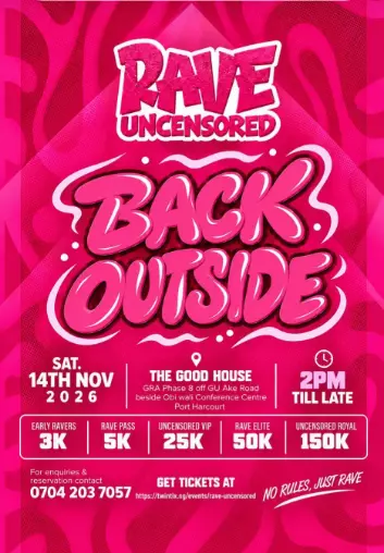 RAVE UNCENSORED: BACK OUTSIDE