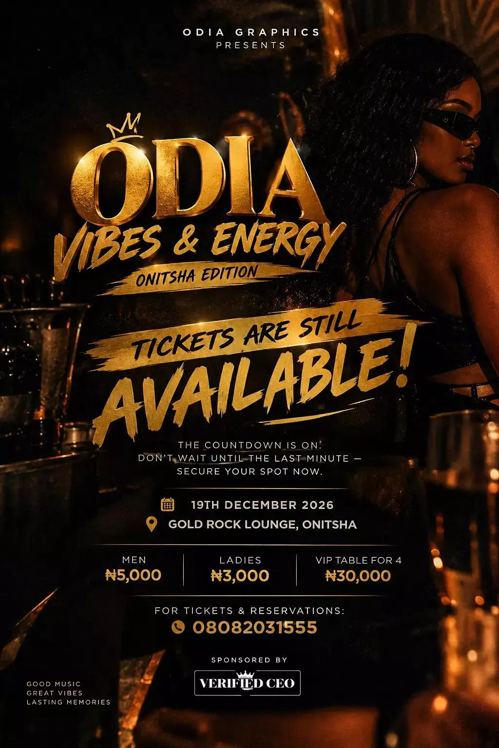 ODIA VIBES & ENERGY – ONITSHA EDITION
