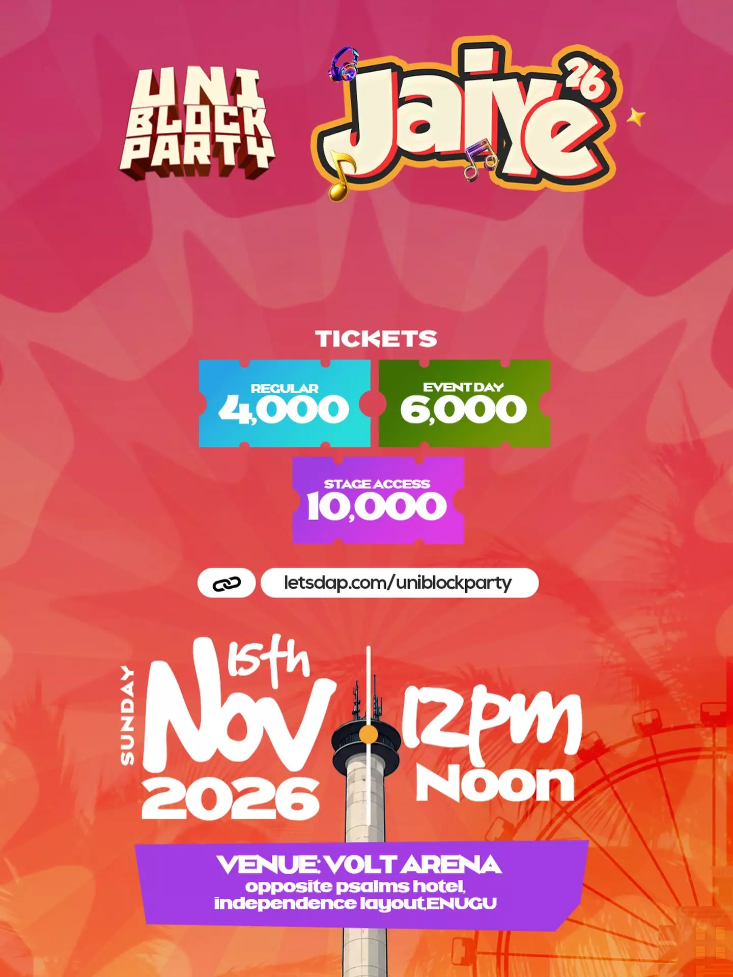 UNI BLOCK PARTY 2026