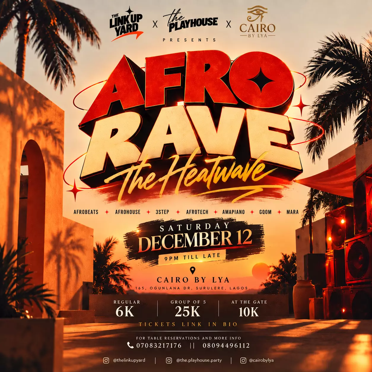 AFRO RAVE – THE HEATWAVE