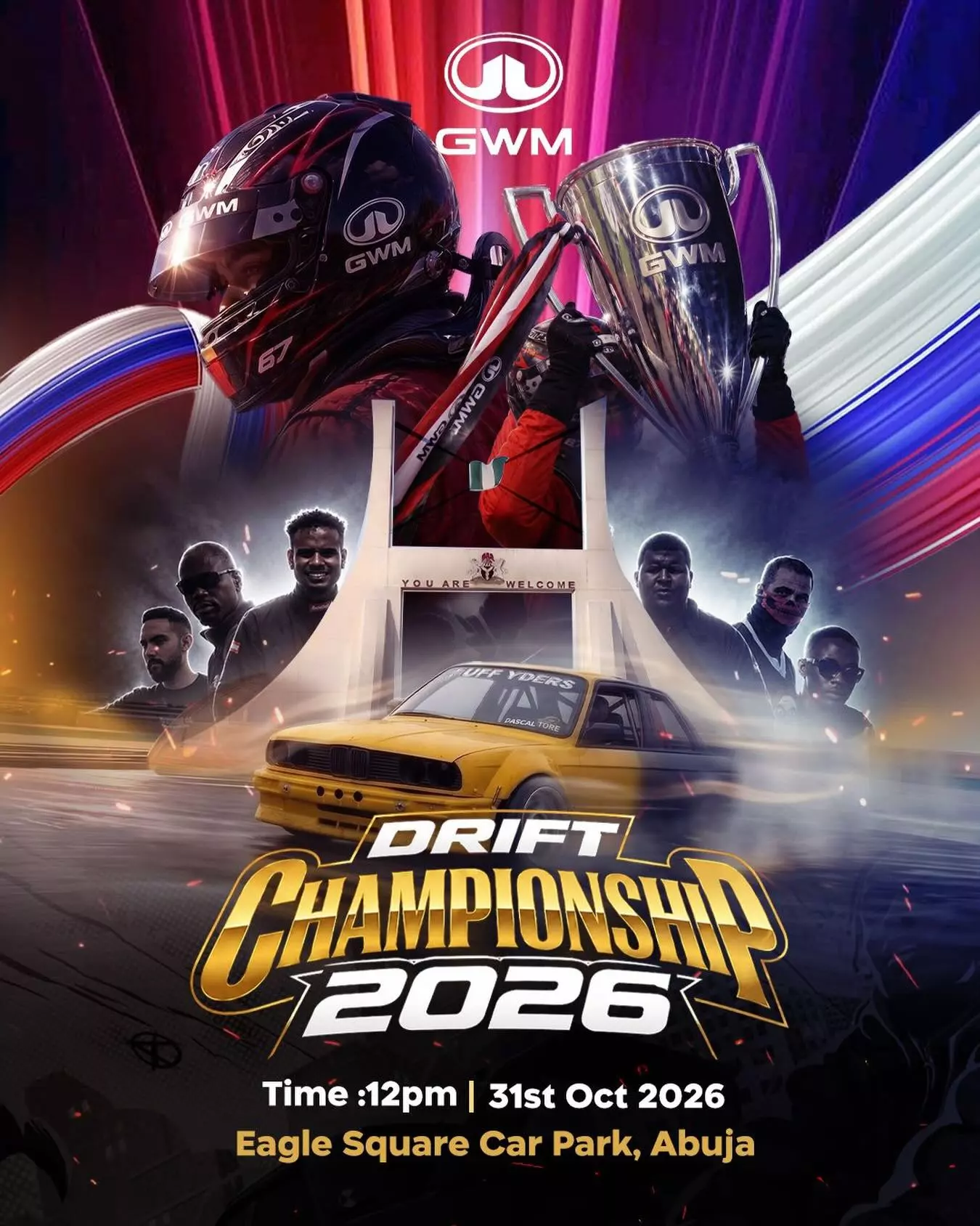 GWM DRIFT CHAMPIONSHIP 2026 – ABUJA