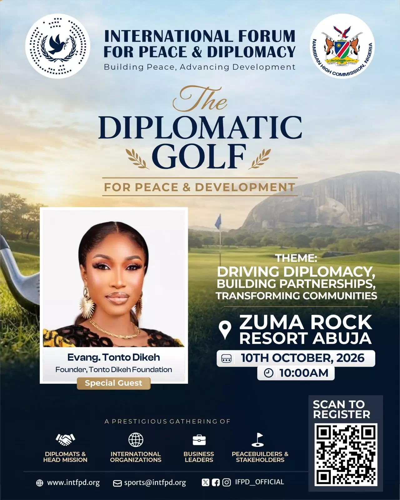 The Diplomatic Golf for Peace & Development 2026