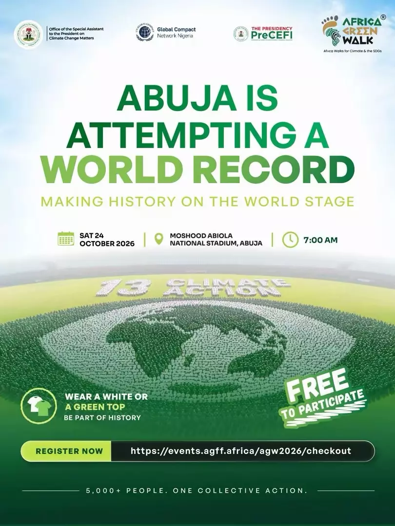 AFRICA GREEN WALK 2026 – WORLD RECORD ATTEMPT