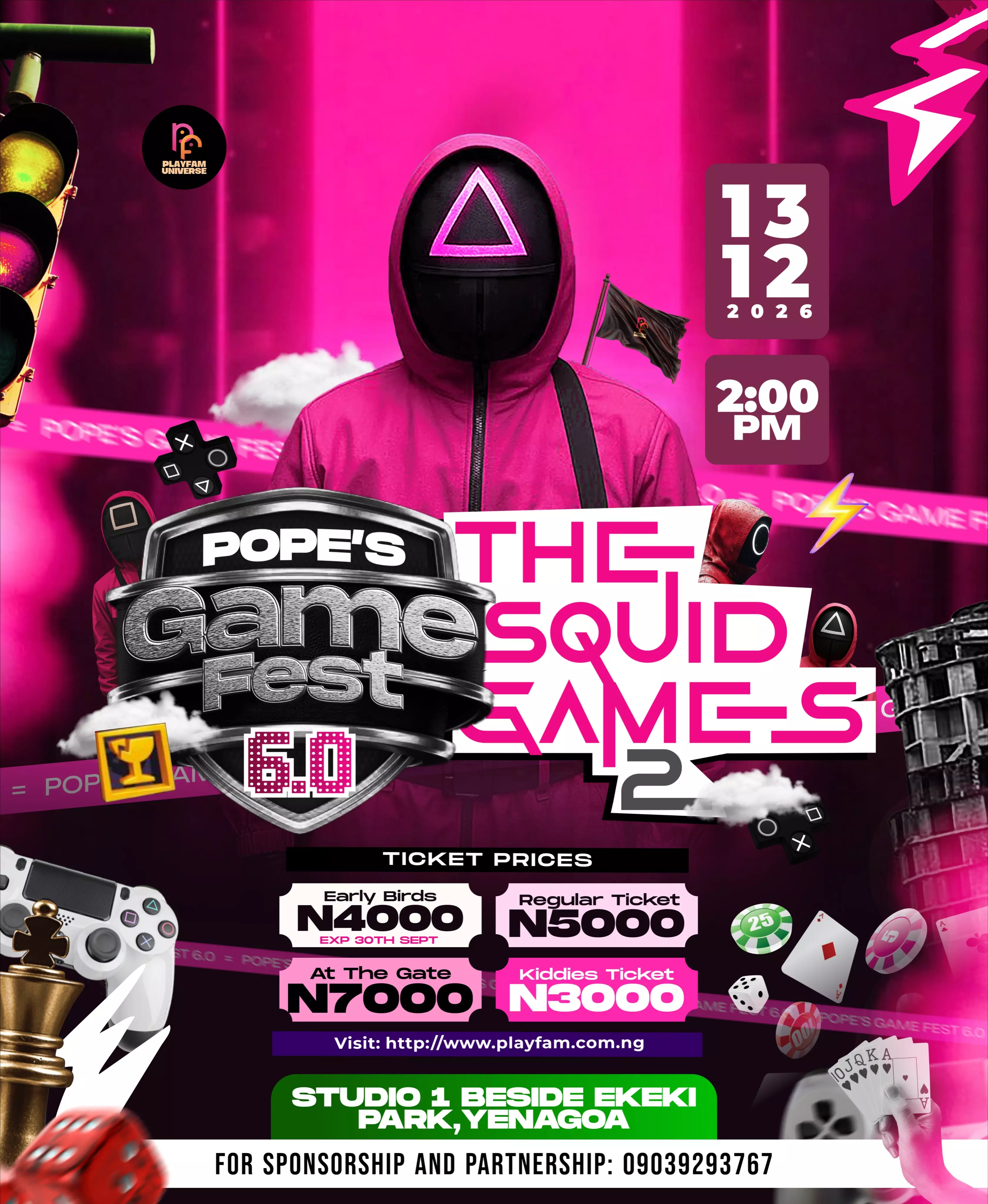 POPE’S GAME FEST 6.0