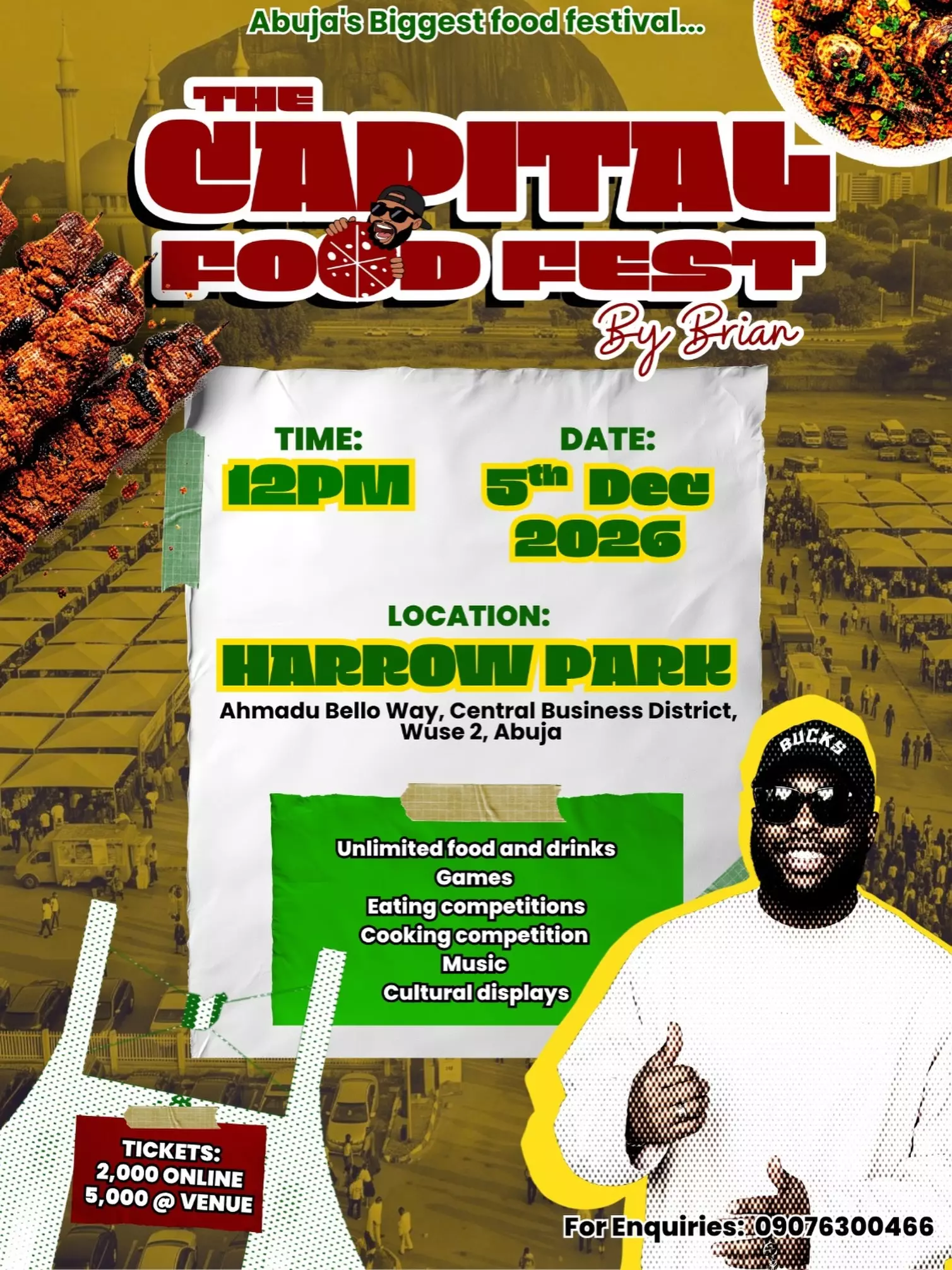 THE CAPITAL FOOD FEST BY BRIAN