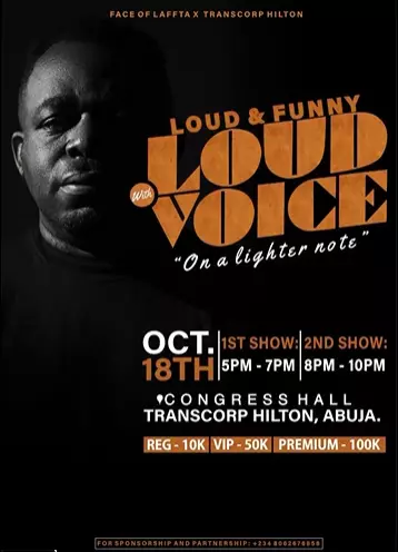 LOUD & FUNNY WITH LOUD VOICE: “ON A LIGHTER NOTE”