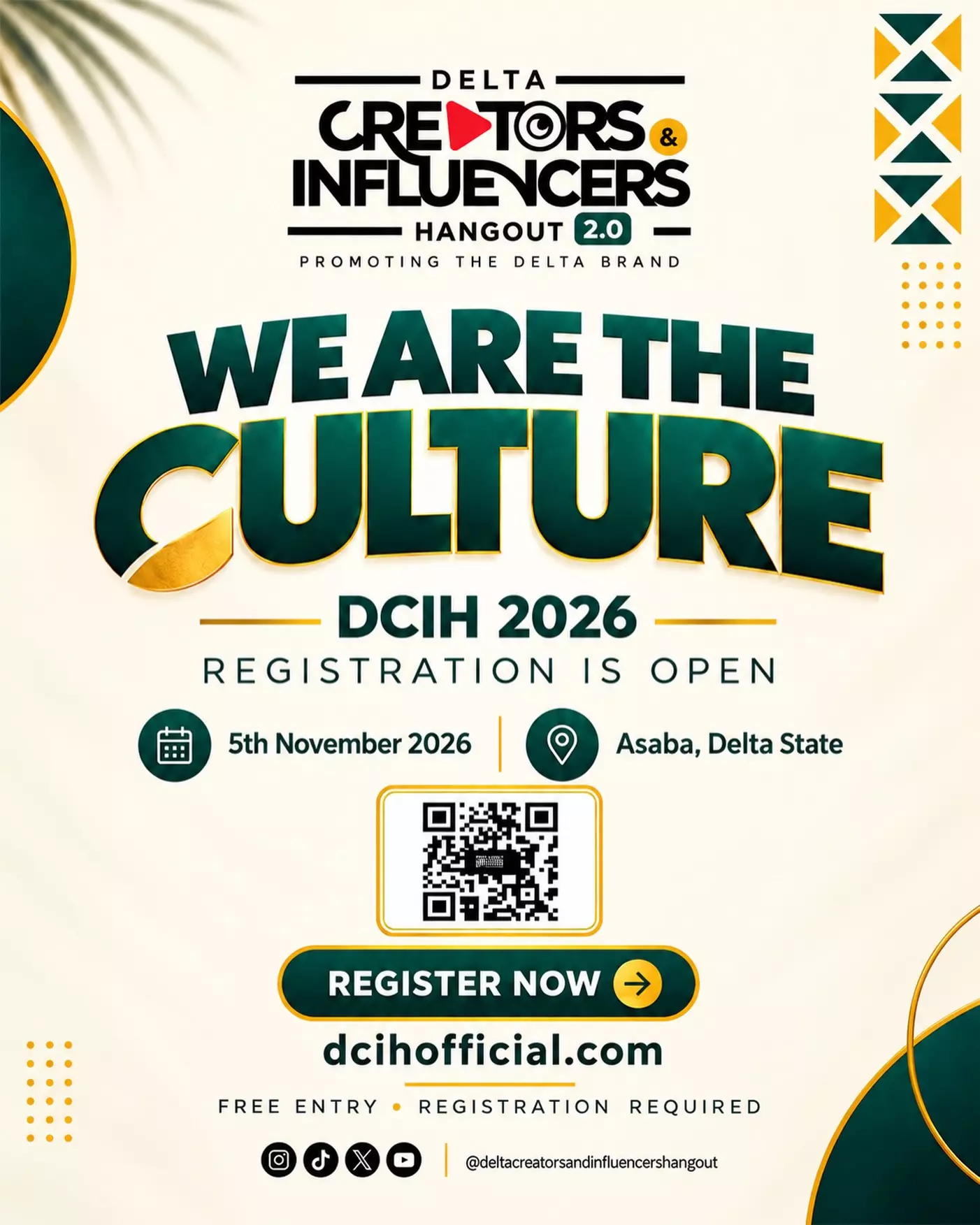 DELTA CREATORS & INFLUENCERS HANGOUT 2.0 (DCIH 2026)