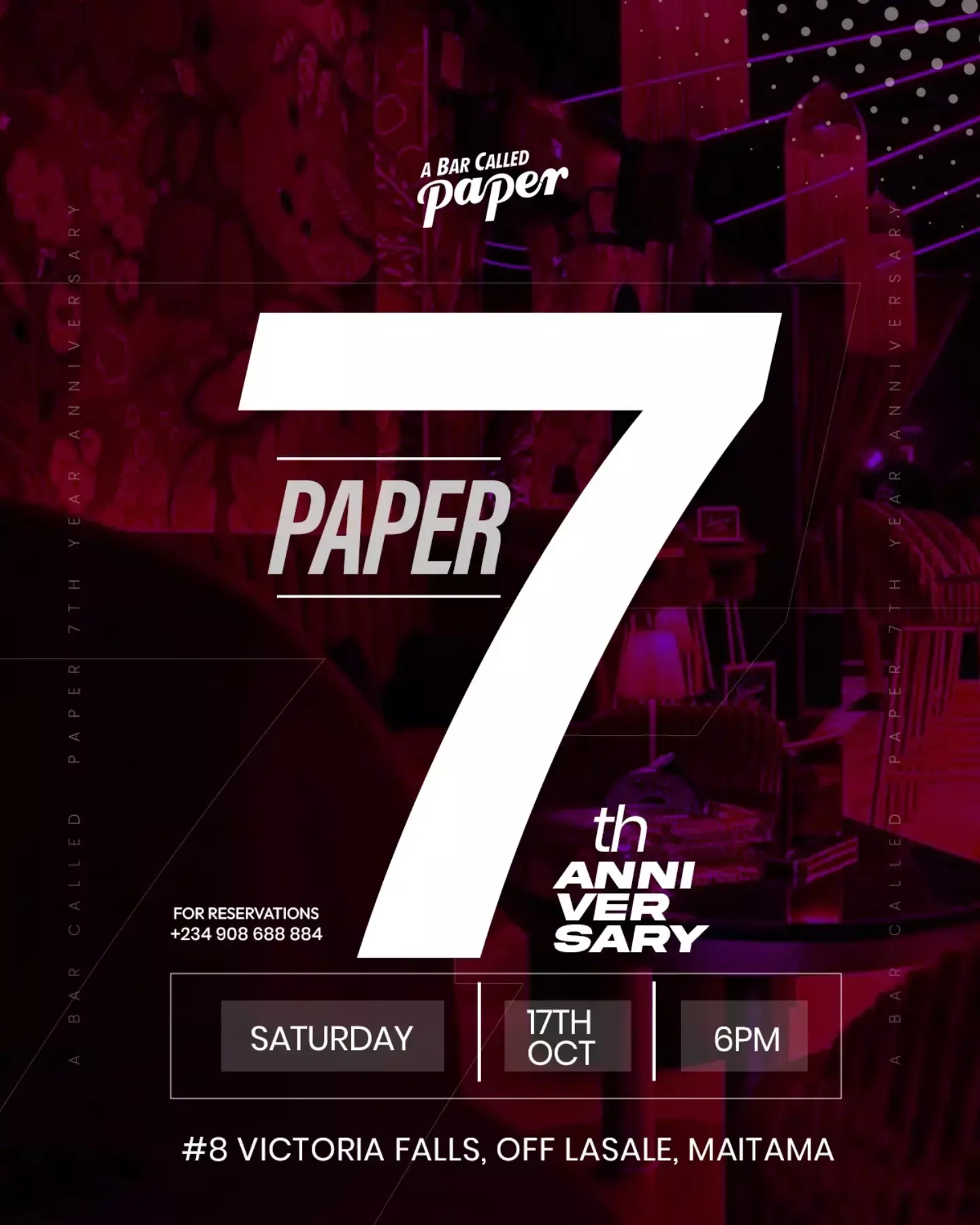 PAPER 7TH ANNIVERSARY CELEBRATION