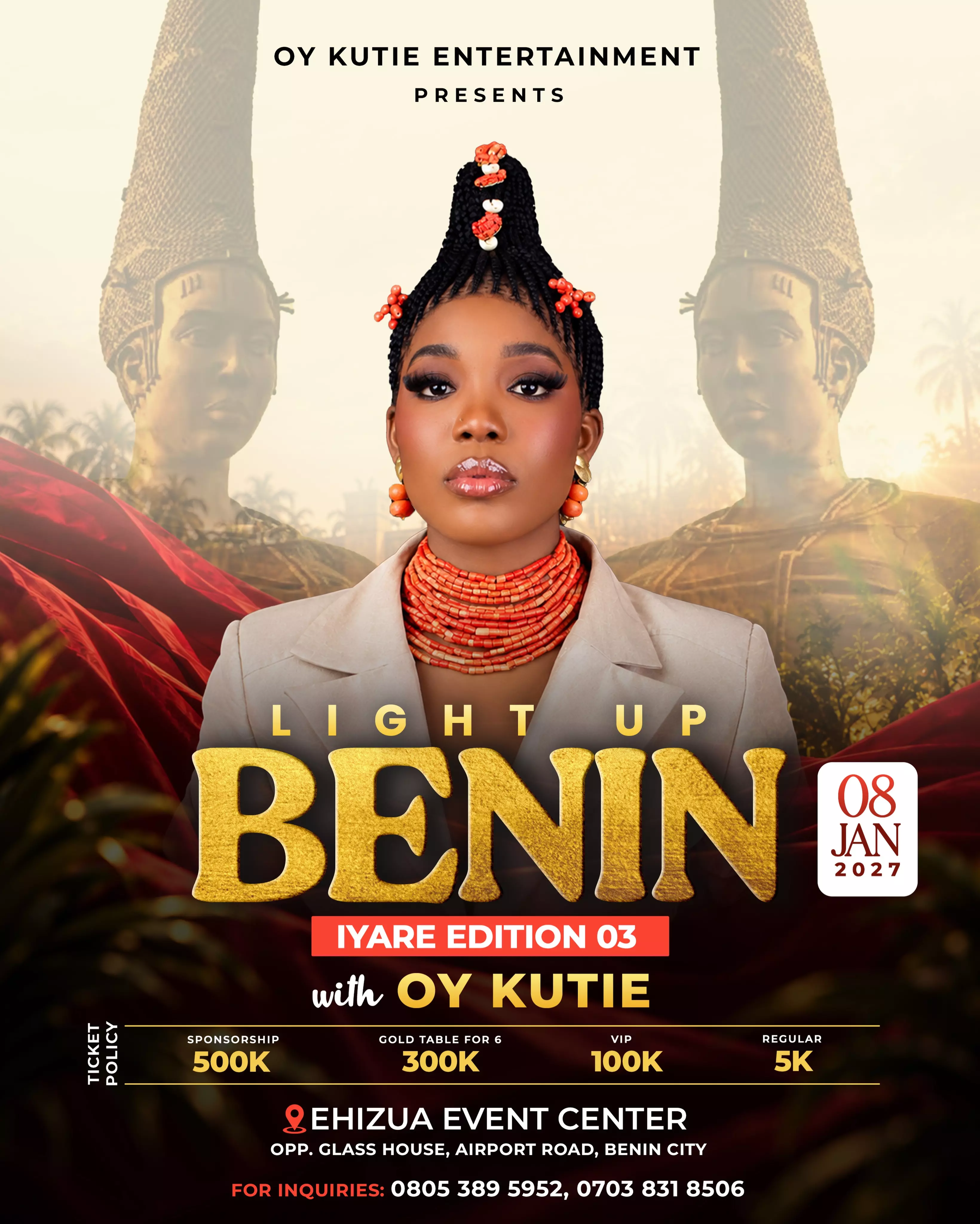 LIGHT UP BENIN – IYARE EDITION 03 WITH OY KUTIE
