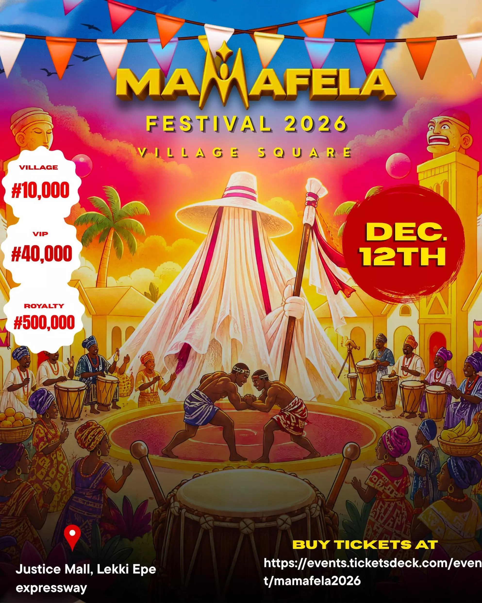 MAMAFELA FESTIVAL 2026— VILLAGE SQUARE