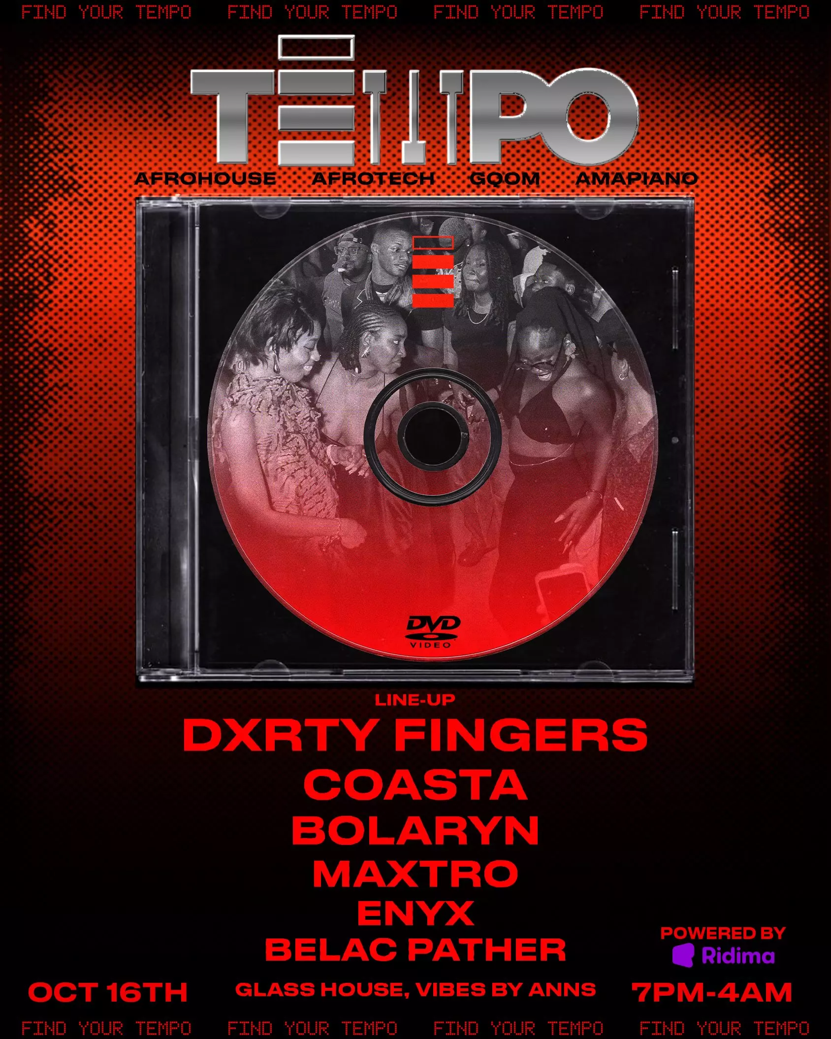 TEMPO — BY RIDIMA