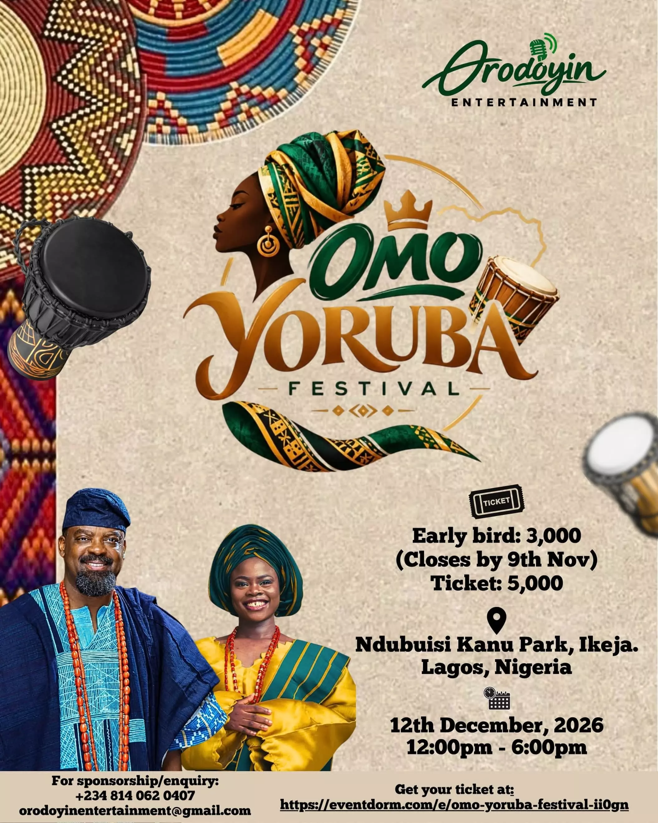 ỌMỌ YORÙBÁ FESTIVAL 2026